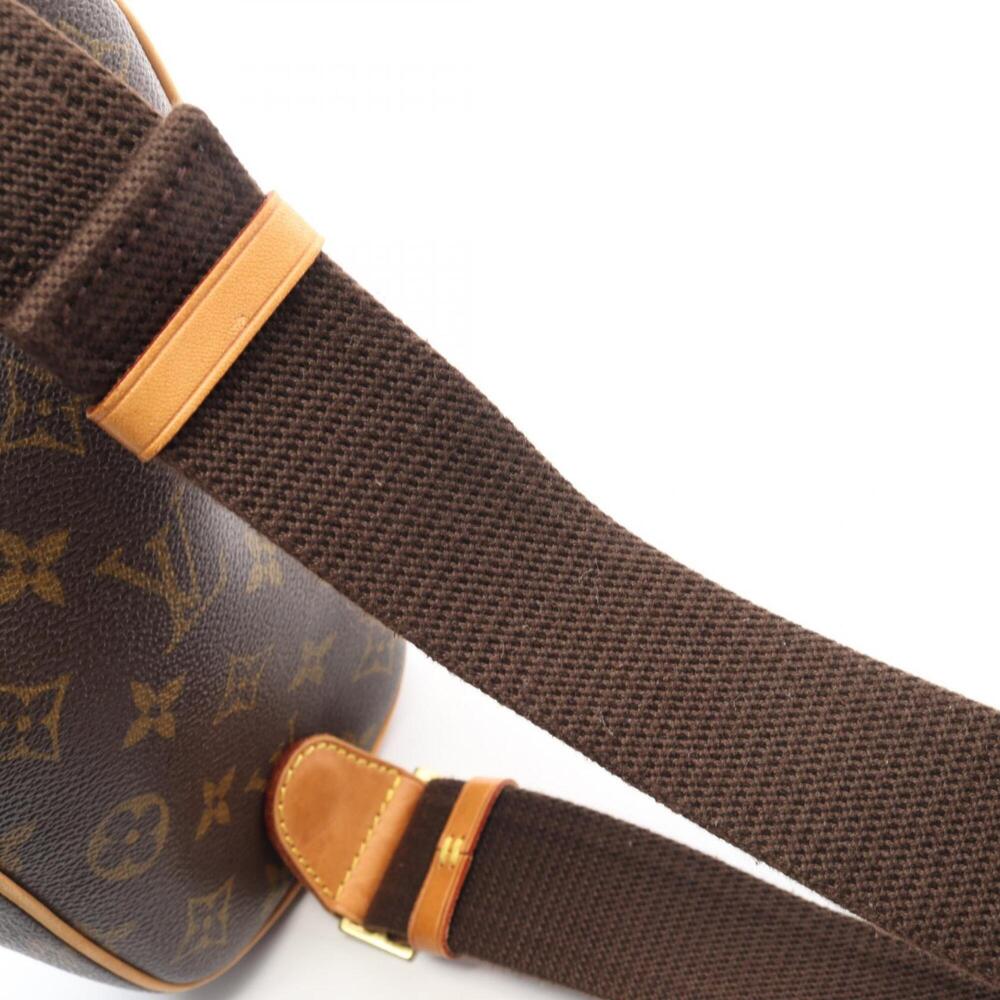 LOUIS VUITTON Brown Monogram Leather Pochette Fanny Pack - Picture 9 of 10